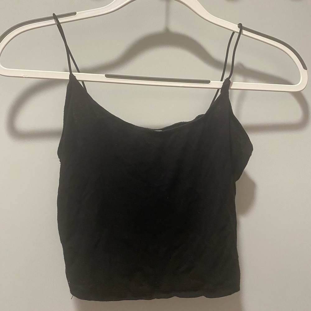 Alya Black Tank